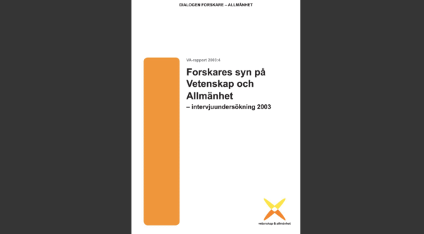 Vetenskap allmanhet rapport
