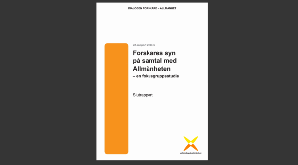 forskares syn allmanheten