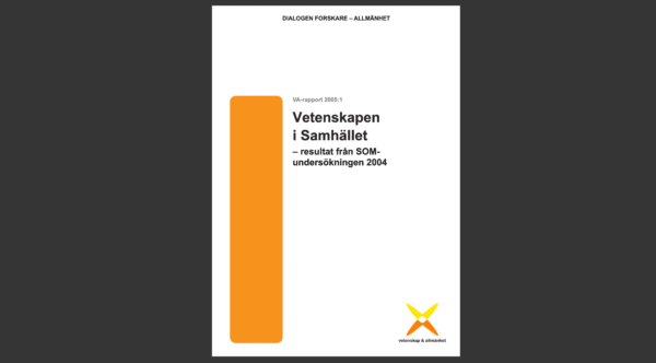 vetenskap SOM-undersokning 2004