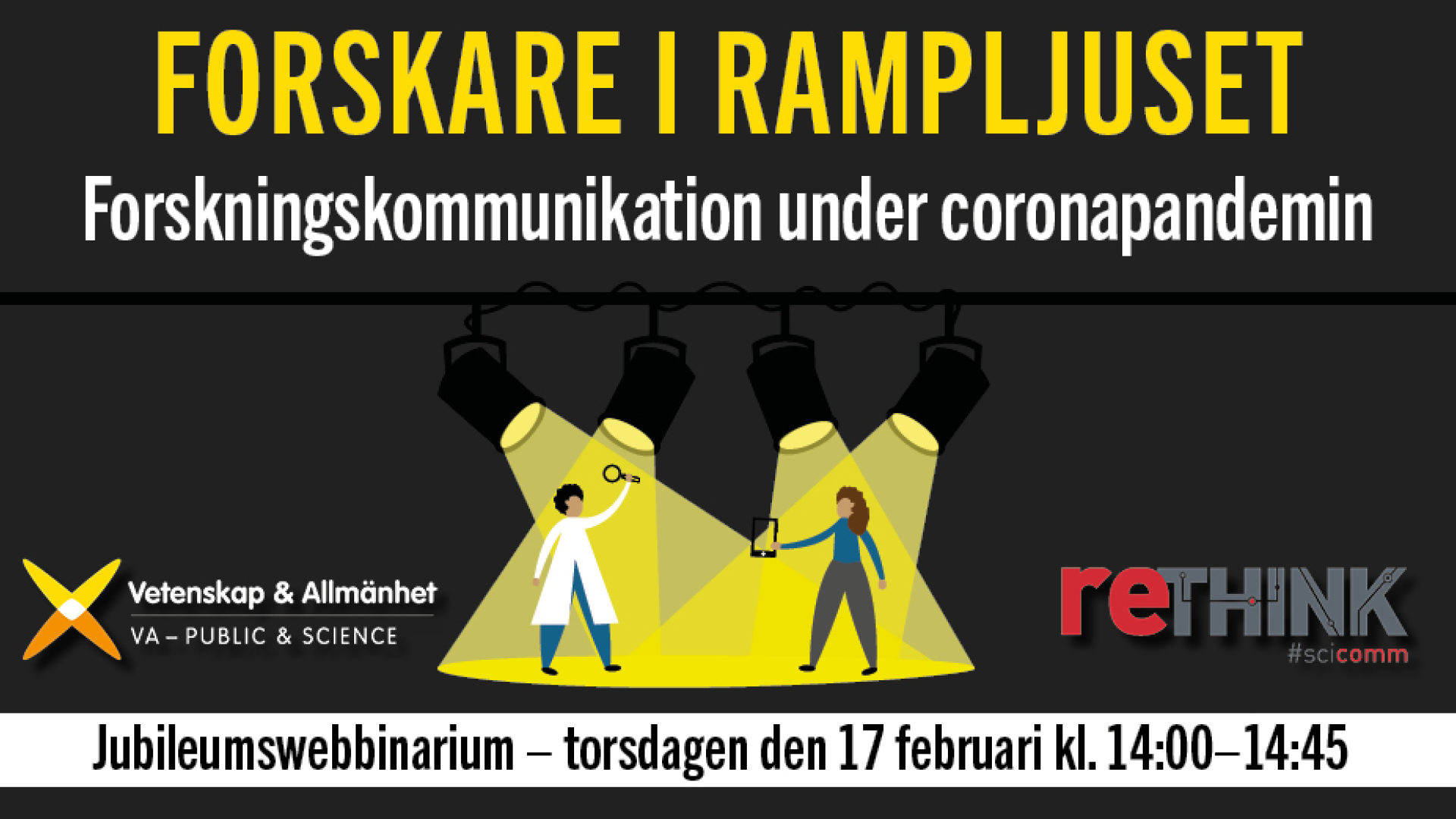 Webbinarium: Forskare i rampljuset – forskningskommunikation under coronapandemin