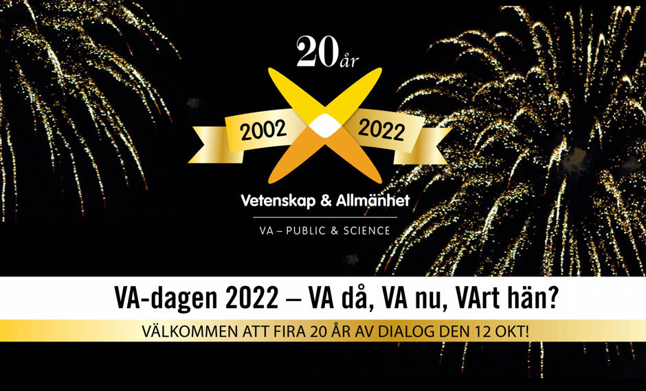 VA då, VA nu, VArt hän? Vi firar 20 år av dialog!